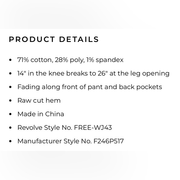 Free People Indigo and White Patterned Flare Jeans - Picture 5 of 16